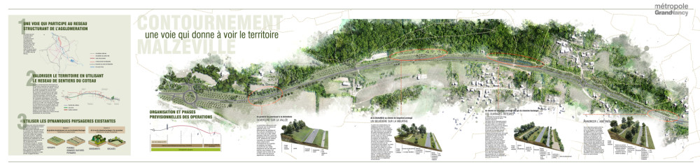 Photo du projet CONTOURNEMENT DE MALZÉVILLE