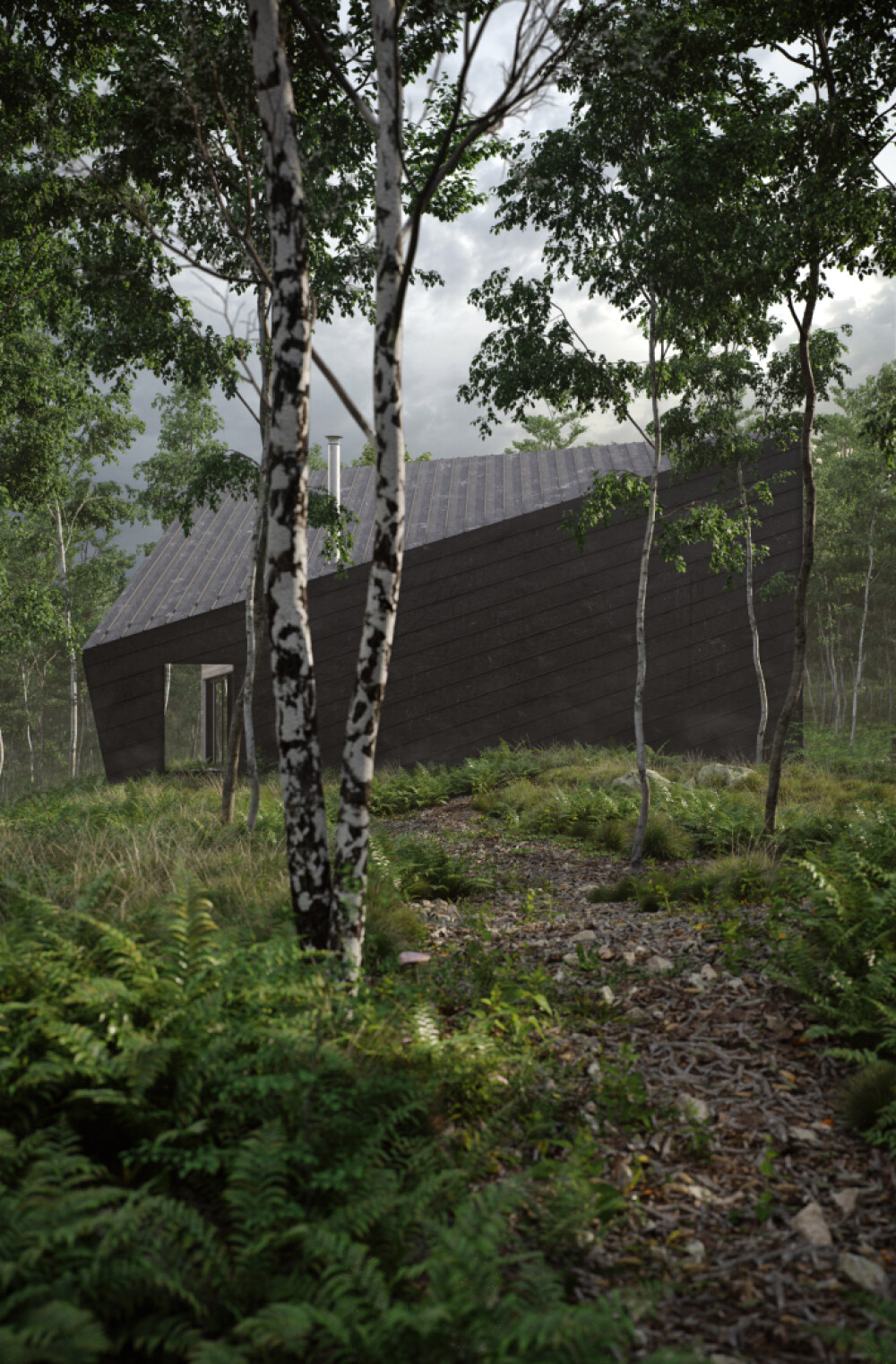 Photo du projet Forest cabin 2